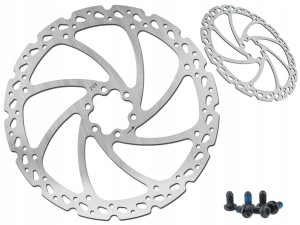 TARCZA HAMULCOWA BARADINE DB-01 IS 203 MM + ŚRUBY