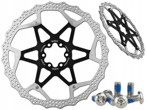 TARCZA HAMULCOWA A2Z 203 MM ATD PAJĄK CZARNA