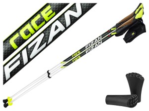 KIJKI NORDIC WALKING FIZAN RACE CARBON 80% 115 CM