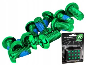 ŚRUBY DO TARCZ HAMULCOWYCH REVERSE M5x10MM 12 SZT.