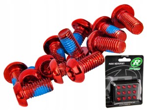 ŚRUBY DO TARCZ HAMULCOWYCH REVERSE M5x10MM 12 SZT.