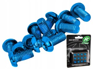 ŚRUBY DO TARCZ HAMULCOWYCH REVERSE M5x10MM 12 SZT.