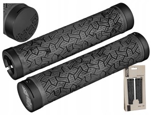 GRIPY DARTMOOR ICON GREY/BLACK PRZYKRĘCANE 145 MM