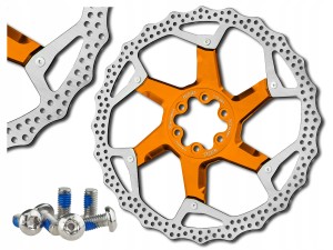 TARCZA HAMULCOWA A2Z 203 MM DOT PAJĄK POMARAŃCZOWA