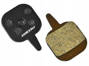 OKŁADZINY KLOCKI HAMULCOWE TARCZOWE PÓŁMETALICZNE ACCENT TEKTRO AQUILA