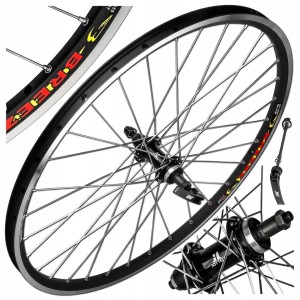 KOŁO ROWEROWE TYŁ STARS CIRCLE 26'' 559x19 JOYTECH V-BRAKE WOLNOBIEG CZARNE