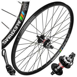 KOŁO ROWEROWE PRZÓD ALEXRIMS MD25 27,5'' 584x25 NOVATEC POD TARCZĘ TUBELESS