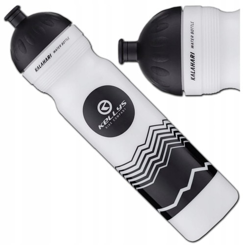 BIDON ROWEROWY KELLYS KALAHARI WHITE / BIAŁY BEZ BPA 1000 ml / 1 litr