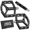 PEDAŁY ROWEROWE BICYKLON DX2 CNC PLATFORMOWE 3 ŁOŻYSKA MASZYNOWE CZARNE