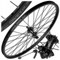 KOŁO ROWEROWE PRZÓD KELLYS DRAFT DSC 28/29'' 622x23 CZARNE TARCZA TUBELESS