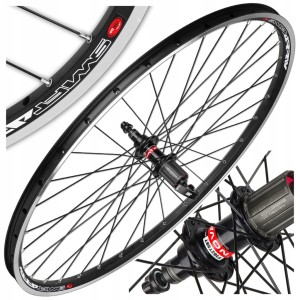 TYLNE KOŁO ROWEROWE TYŁ STARS 27,5" 584x19 NOVATEC NT-F362 KASETA V-BRAKE