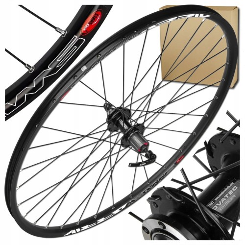 KOŁO ROWEROWE TYŁ STARS CIRCLE 27,5" 584x20 NOVATEC NT-D762 KASETA TARCZA