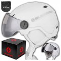 DAMSKI KASK NARCIARSKI BLIZZARD W2W DOUBLE VISOR Z PRZYŁBICĄ SZYBĄ 56-59 cm