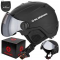 KASK NARCIARSKI BLIZZARD DOUBLE VISOR Z PRZYŁBICĄ SZYBĄ SMOKE L/XL 60-63 cm