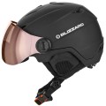 KASK NARCIARSKI BLIZZARD DOUBLE VISOR Z PRZYŁBICĄ SZYBĄ ORANGE 60-63 cm
