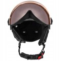 KASK NARCIARSKI BLIZZARD DOUBLE VISOR Z PRZYŁBICĄ SZYBĄ ORANGE 60-63 cm