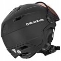 KASK NARCIARSKI BLIZZARD DOUBLE VISOR Z PRZYŁBICĄ SZYBĄ ORANGE M/L 56-59 cm