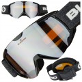 GOGLE NARCIARSKIE BLIZZARD 952 DAZO CZARNE DAMSKIE JUNIOR ANTIFOG SZYBA S2