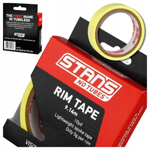 TAŚMA USZCZELNIAJĄCA STAN'S NO TUBES DO OBRĘCZY BEZDĘTKOWYCH TUBELESS 33 mm