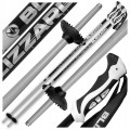 KIJE KIJKI NARCIARSKIE ZJAZDOWE BLIZZARD ALLMOUNTAIN SILVER CZARNE 125 cm