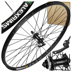 KOŁO ROWEROWE PRZÓD ALEXRIMS MD23 27,5'' 584x23 SHIMANO Cues CENTERLOCK