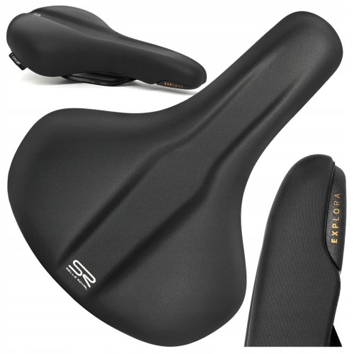 DAMSKIE SIODEŁKO ROWEROWE SELLE ROYAL EXPLORA LADY MODERATE TREKKINGOWE
