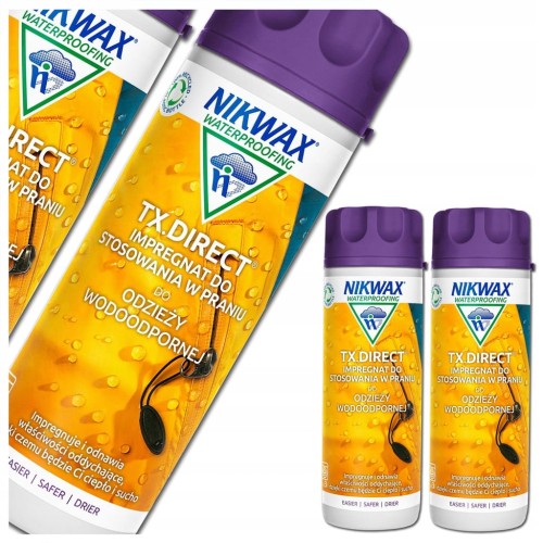 IMPREGNAT NIKWAX TX.DIRECT WASH-IN PRANIE ODZIEŻY PRZECIWDESZCZOWEJ 300 ml