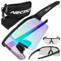 OKULARY SPORTOWE ROWEROWE ARCTICA S-346W-3FR DUŻA SZYBA Z FOTOCHROMEM 0-3