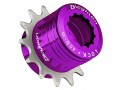 ADAPTER REDUKTOR KASETY BICYKLON SINGLE SPEED FIOLETOWY 13T