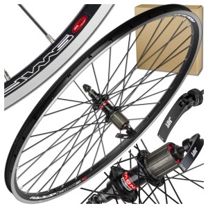 KOŁO ROWEROWE TYŁ STARS 28 / 29" 622x19 NOVATEC NT-F362 KASETA V-BRAKE