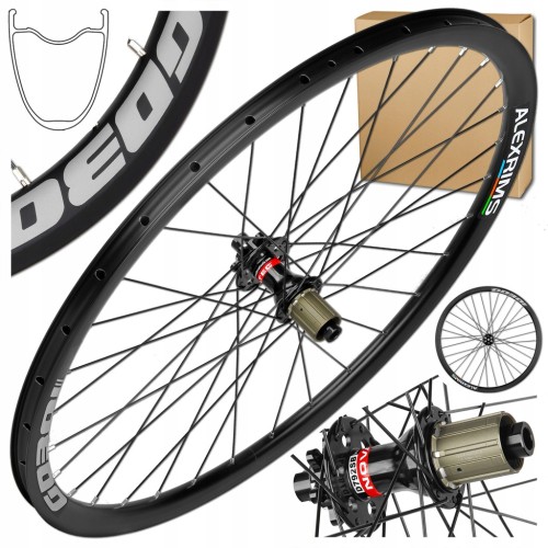 KOŁO TYŁ ALEXRIMS GD30 28/29'' 622x21 NOVATEC SZTYWNA OŚ 12x142 GRAVEL TRS