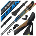 KIJE KIJKI NORDIC WALKING FIZAN RUNNER CARBON KARBONOWE DO CHODZENIA 115 cm