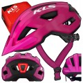 KASK ROWEROWY KELLYS DAZE LUMIO Z TYLNĄ LAMPKĄ PINK RÓŻOWY M/L 55-58 cm