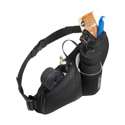 NERKA ROWEROWA CAMELBAK PODIUM FLOW 2 WAIST PACK CZARNA + BIDON DIRT