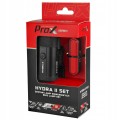 ZESTAW KOMPLET LAMPKI ROWEROWE PROX HYDRA II 400 + 10 lm LED GoPro USB-C