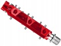 PEDAŁY ROWEROWE BICYKLON DX2 CNC PLATFORMOWE 3 ŁOŻYSKA MASZYNOWE CZERWONE