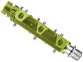 PEDAŁY ROWEROWE BICYKLON DX2 CNC PLATFORMOWE 3 ŁOŻYSKA MASZYNOWE ZIELONE