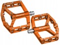 PEDAŁY ROWEROWE BICYKLON DX2 CNC PLATFORMOWE ŁOŻYSKA MASZYNOWE POMARAŃCZOWE