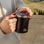 KUBEK TERMICZNY MAJESTIC SPORT GUMP NA KAWĘ HERBATĘ Z UCHWYTEM UCHEM 400 ml