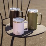 KUBEK TERMICZNY MAJESTIC SPORT GUMP NA KAWĘ HERBATĘ Z UCHWYTEM UCHEM 400 ml