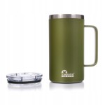 KUBEK TERMICZNY MAJESTIC SPORT GUMP NA KAWĘ HERBATĘ Z UCHWYTEM UCHEM 650 ml