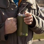 KUBEK TERMICZNY MAJESTIC SPORT GUMP NA KAWĘ HERBATĘ Z UCHWYTEM UCHEM 650 ml