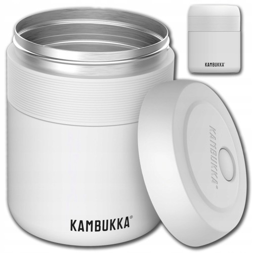 TERMOS OBIADOWY KAMBUKKA BORA DO SZKOŁY PRACY POJEMNIK BOX NA LUNCH 600 ml
