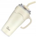 KUBEK TERMICZNY TERMOS ZE SŁOMKĄ I UCHWYTEM MAJESTIC SPORT JELLY 650 ml