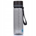 BUTELKA BIDON NA WODĘ CASNO TRINITY SZARA ZAKRĘCANA USTNIK Z SITKIEM 800 ml
