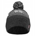 CZAPKA ZIMOWA HI-TEC PASCAL MĘSKA DAMSKA BEANIE Z POMPONEM OCIEPLANA POLAR