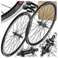 KOŁA ROWEROWE STARS 26'' 559x19 STOŻKOWE V-BRAKE POD WOLNOBIEG CZARNE