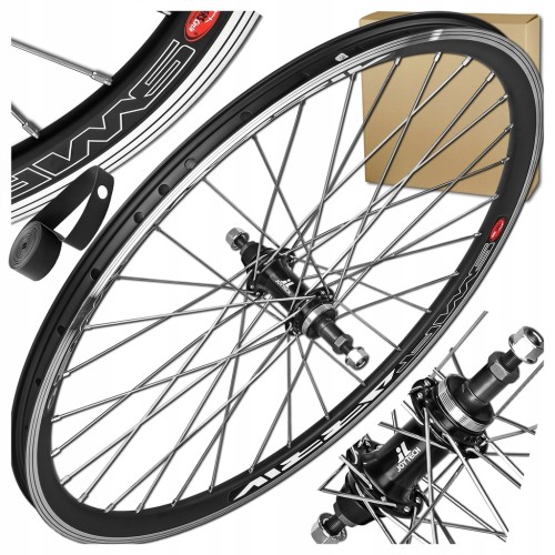 KOŁO ROWEROWE TYŁ STARS 26'' 559x19 JOYTECH V-BRAKE POD WOLNOBIEG CZARNE
