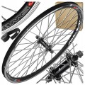 PRZEDNIE KOŁO ROWEROWE STARS 28'' 622x19 JOYTECH V-BRAKE STOŻKOWE CZARNE