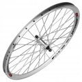 PRZEDNIE KOŁO ROWEROWE STARS 26'' 559x19 JOYTECH V-BRAKE STOŻKOWE SREBRNE
